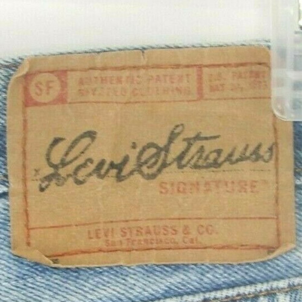 Levi Strauss Signature Blue Jeans Regular Fit - Picture 6 of 16